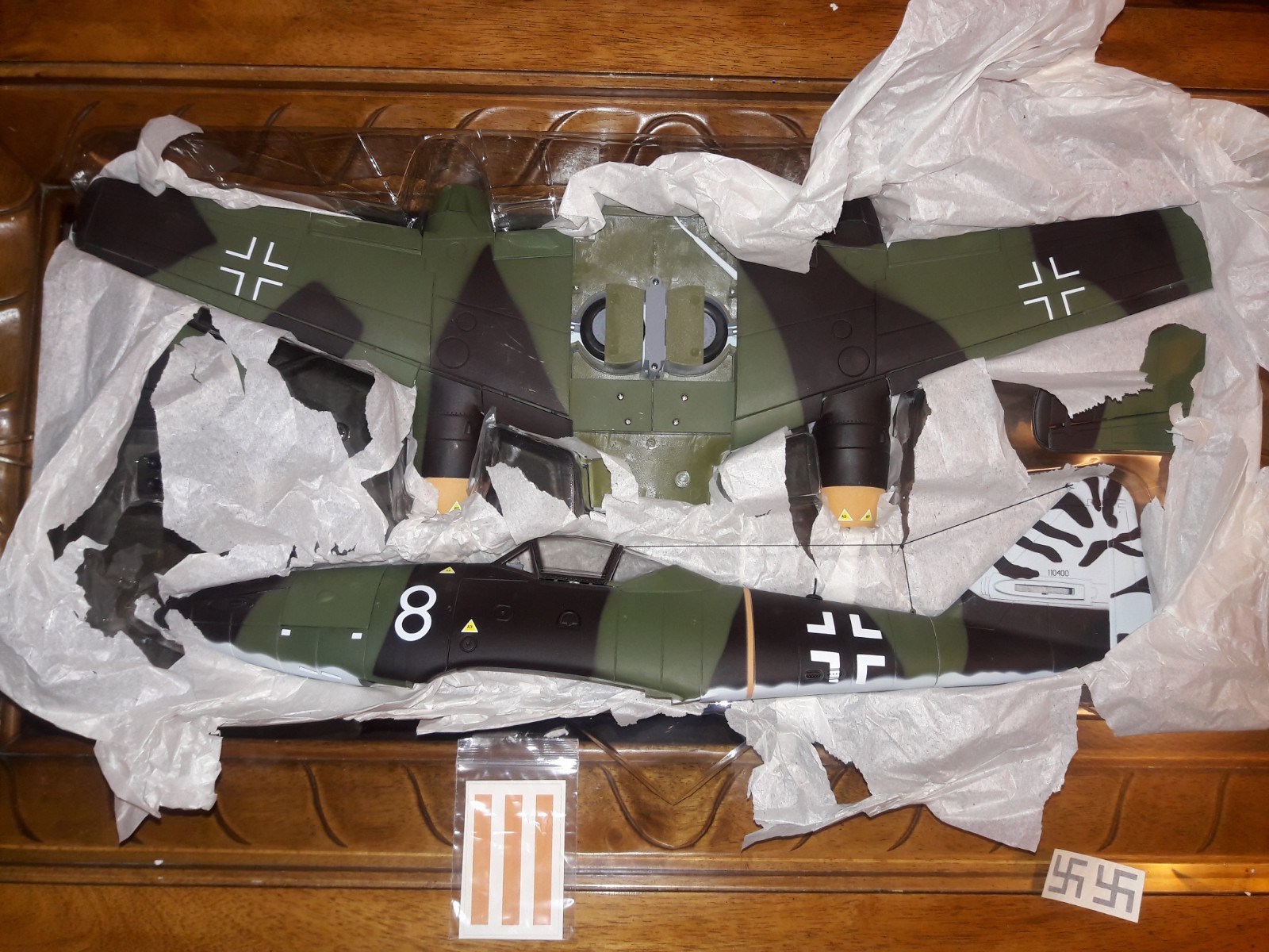 1:18 Admiral Messerschmitt Me-262A-A1 White 8 - New in Box