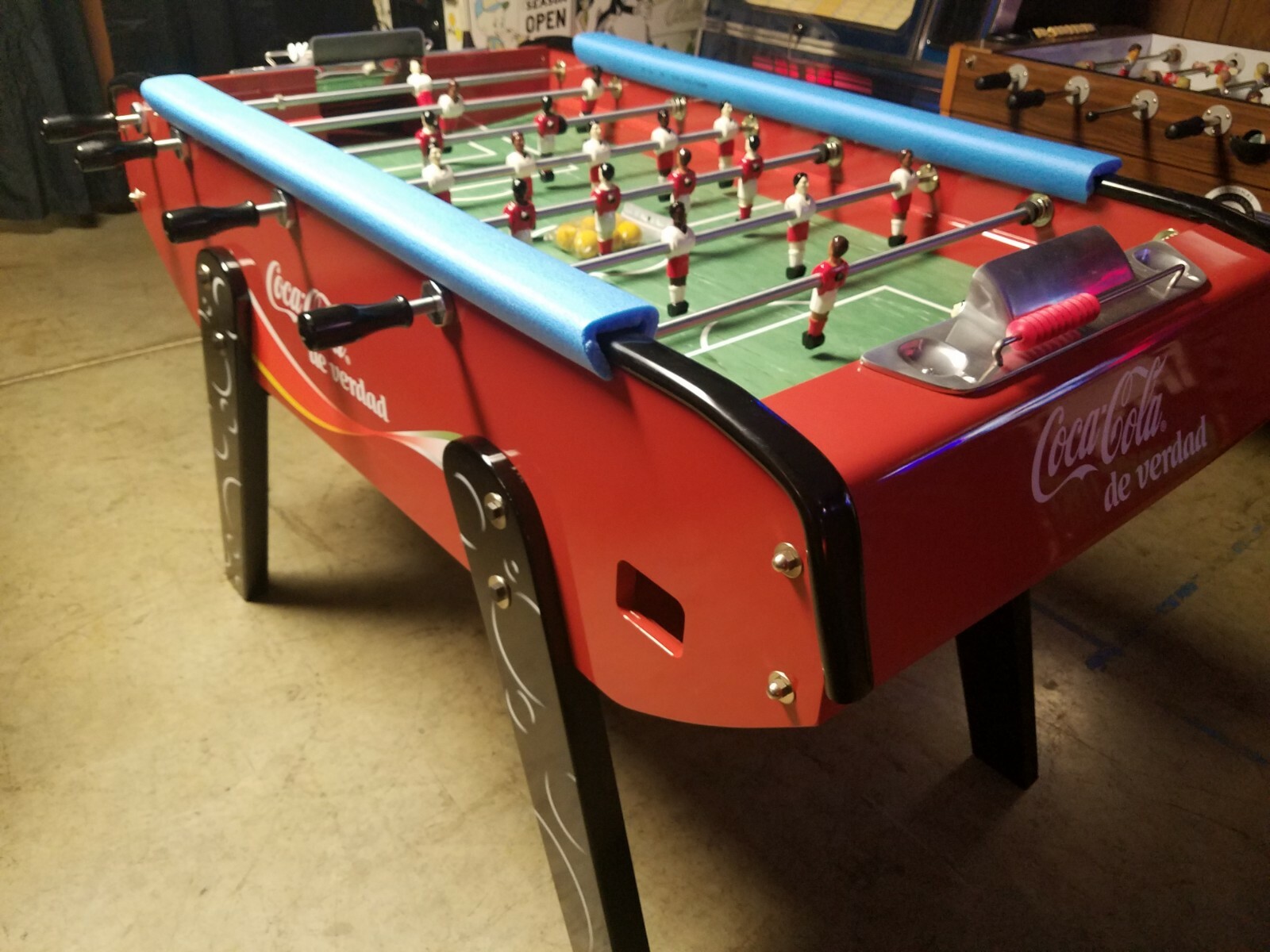 Bonzini Foosball Table Coca Cola Edition, New