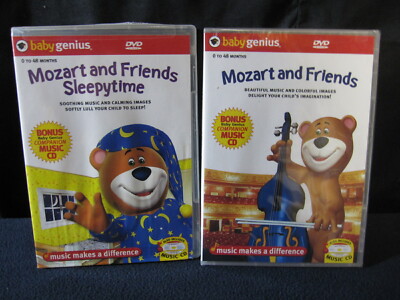 Baby Genius Mozart Friends and Sleepytime Friends [DVD/CD