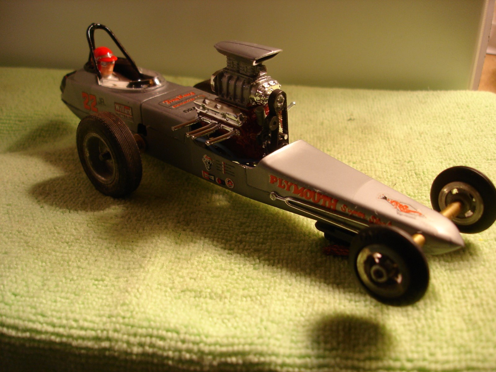 Vintage Revell Tony Nancy 22 JR dragster 1/24  SLOT car offered by MTH