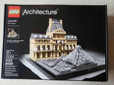 lego architecture louvre