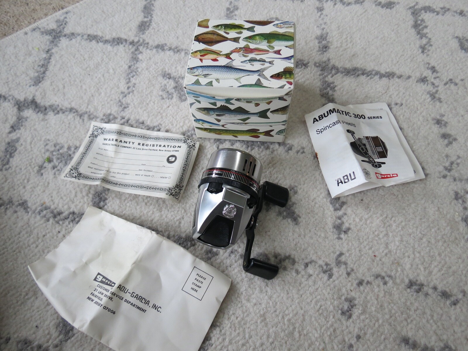 Abu Garcia Abumatic 305 fishing reel made in Japan (lot