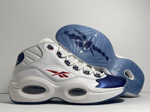 New Reebok Question Mid Blue Toe 2022 “Allen Iverson” GX0227