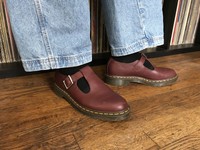 red doc marten mary janes