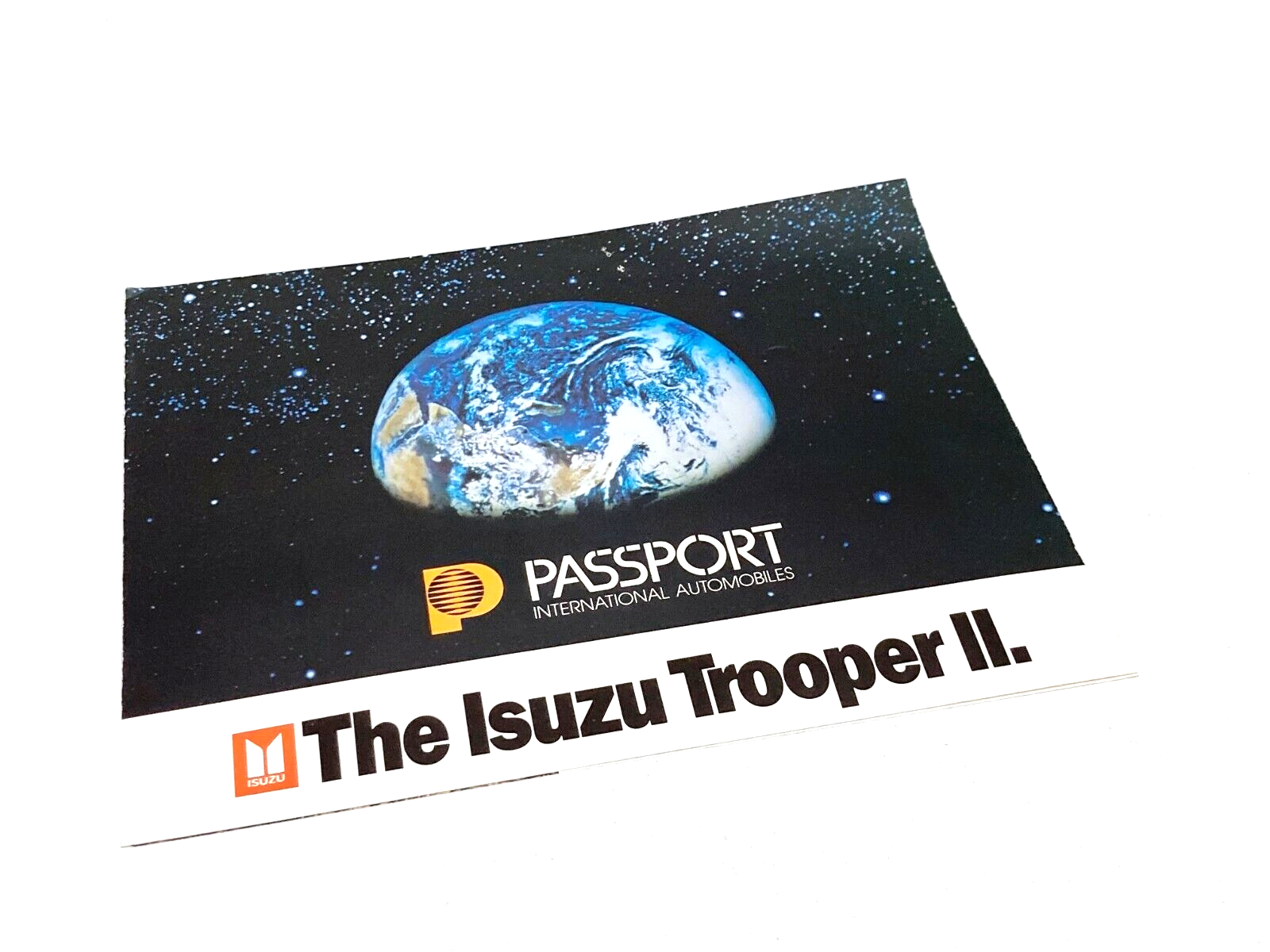 BROCHURE TROOPER2 サイズM Isuzu Trooper II Sales Brochure | eBay