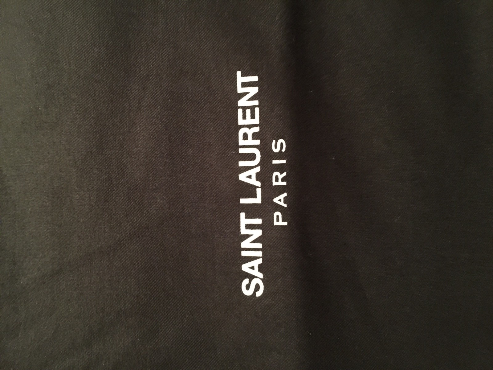 Authentic new Saint Lauren Large dust bag Sz 26/15