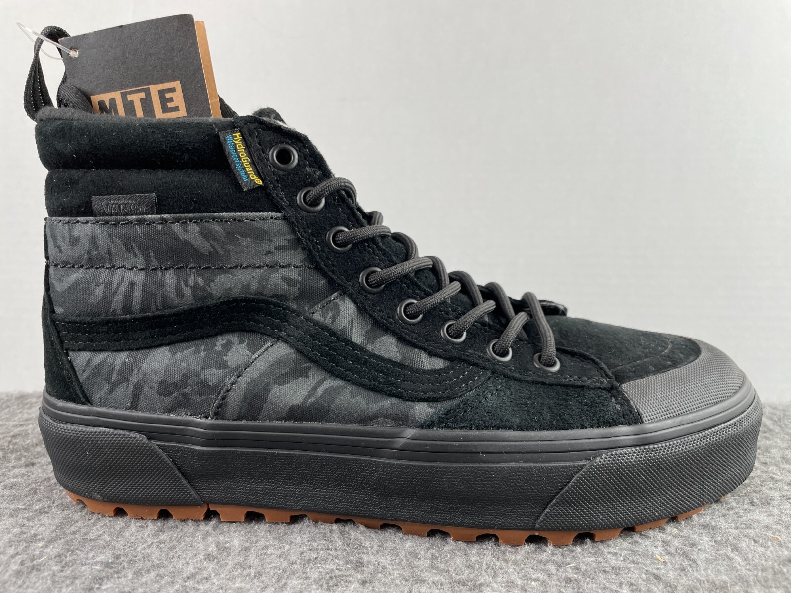 vans 新品未使用　27cm SK8 HI  防寒⁈ Vans Sk8-Hi MTE-2 Camo Mono Black Boots VN0A5HZZJKY Women's