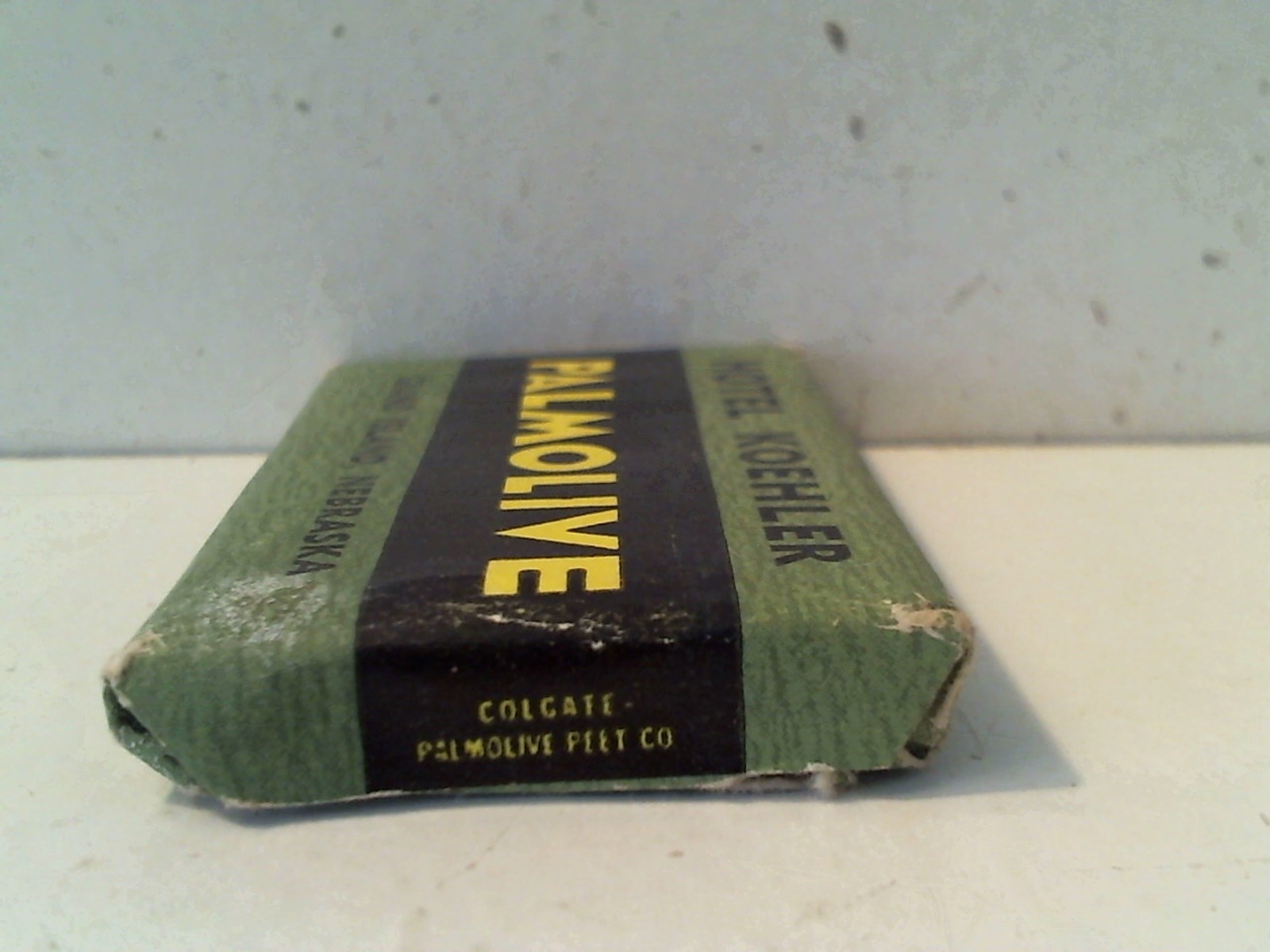 VINTAGE SOAP HOTEL KOEHLER - GRAND ISLAND NEBRASKA - COLGATE PALMOLIVE