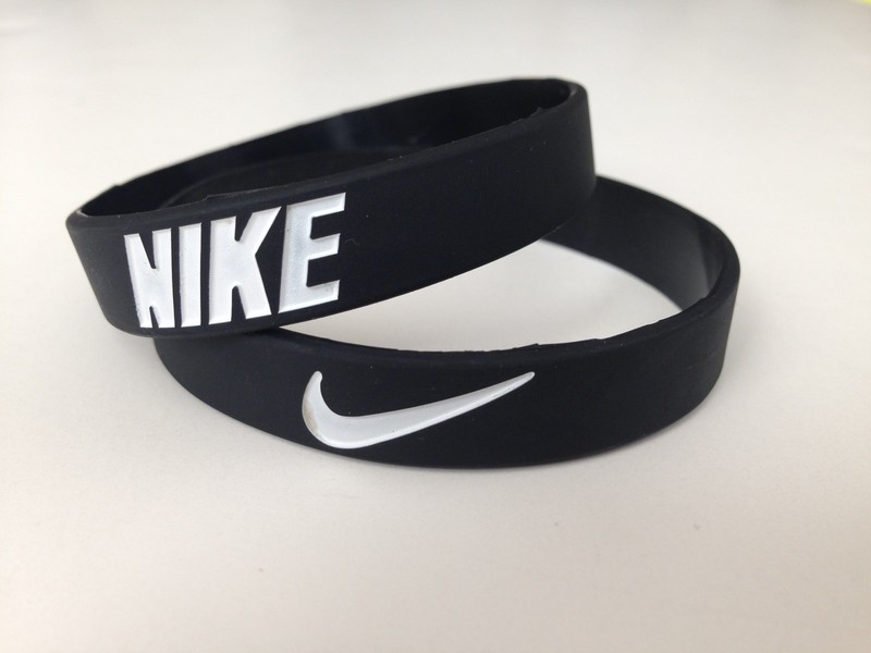 nike rubber wristband