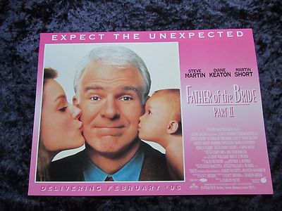 Father Of The Bride 2 movie poster - Steve Martin poster - 12 x 16 inches