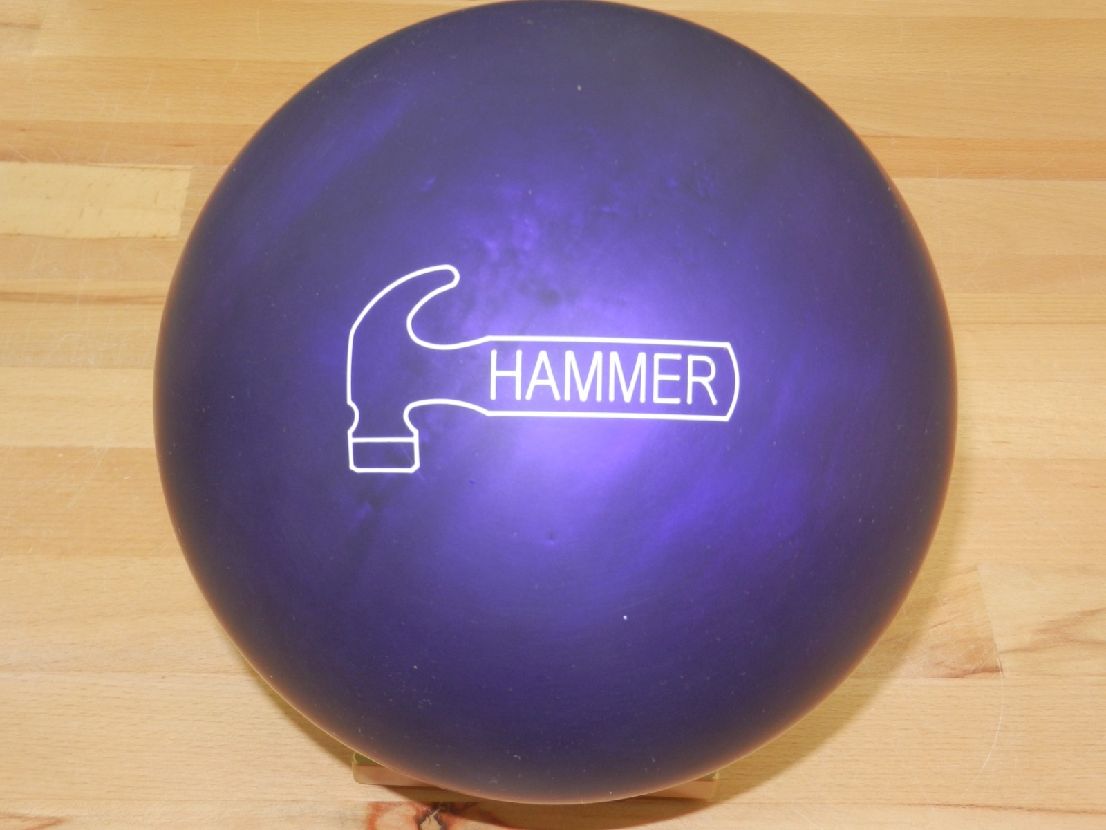 NIB 15# Hammer Purple Pearl Urethane Bowling Ball 15.3/3-54