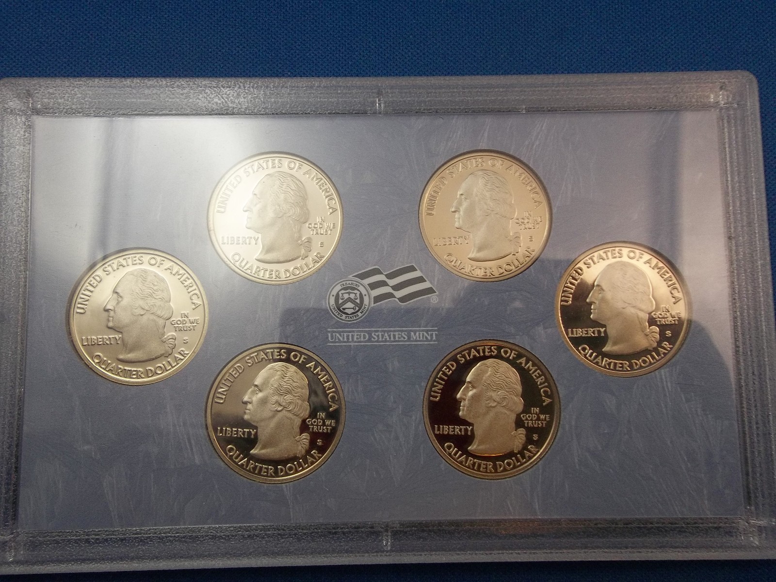 2009 DISTRICT OF COLUMBIA & U.S. TERRITORIES QUARTERS PROOF SET