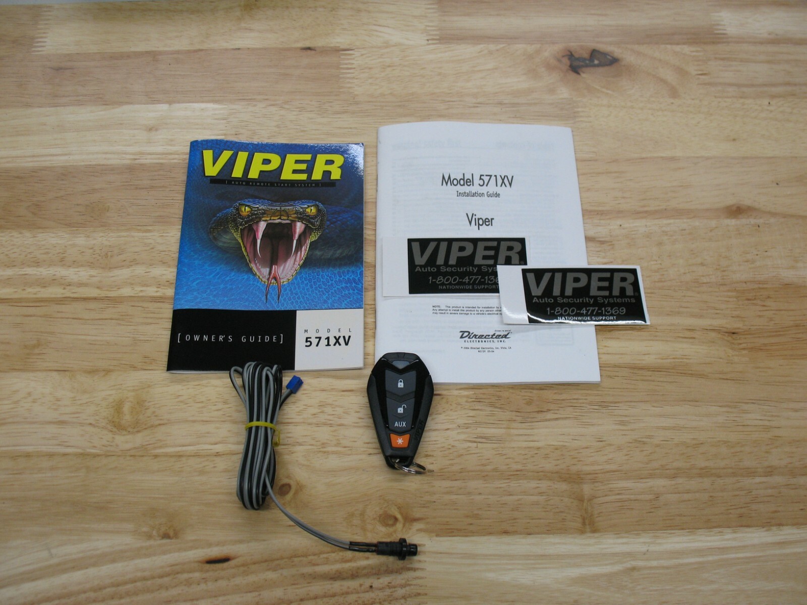 Viper Remote control for Viper 571VX Owner & Instruction Manuals のeBay