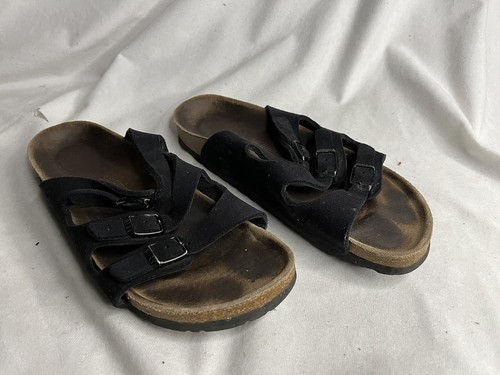 BIRKENSTOCK セリーナ レザー ブラック サイズ38 Birkenstock Salina Black Strappy Sandal No Size but fits
