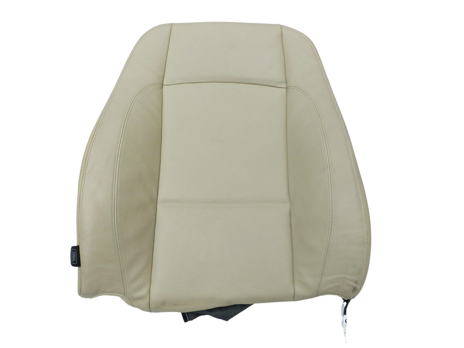 Seat cover Back padding Right Front for passenger Boston Beige BMW E88 1er 11-13 - Bild 1