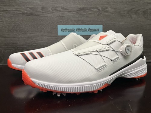 Adidas ZG23 BOA Lightstrike Golf Shoes White Black Men's Adidas ZG23 BOA Lightstrike Golf Shoes White Black Men's