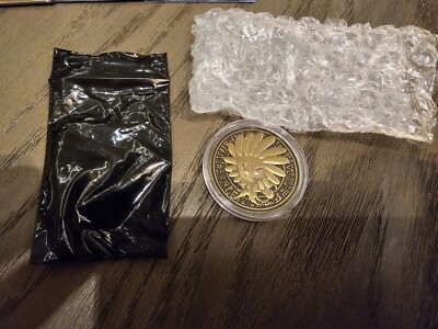 YuGiOh Official YCS Pre-registration Nationals Dandylion Gold Coin NEW FAST SHIP