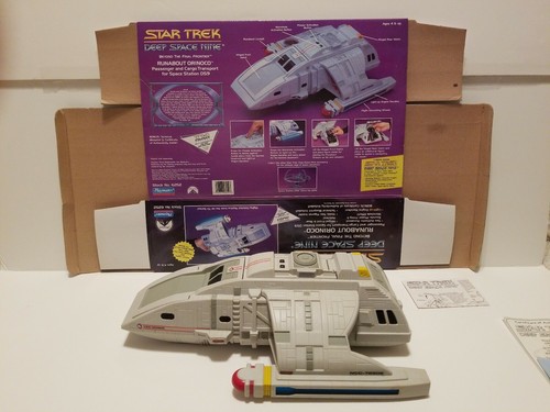 Playmates Star Trek DS9 Deep Space Nine RUNABOUT ORINOCO w/Box Works Geat