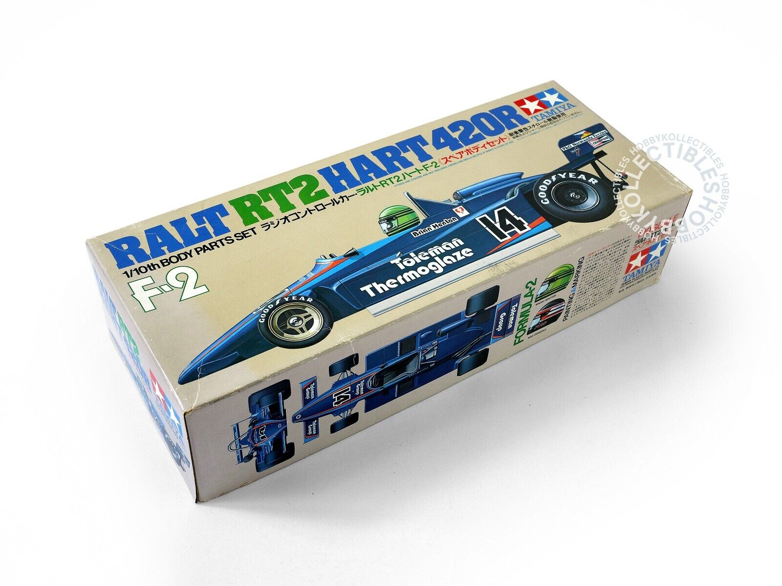 Tamiya Vintage 1/10 RC Ralt RT2 Hart 420R F.2 Body Parts Set Tamiya Vintage 1/10 RC Ralt RT2 Hart 420R F.2 Body Parts Set