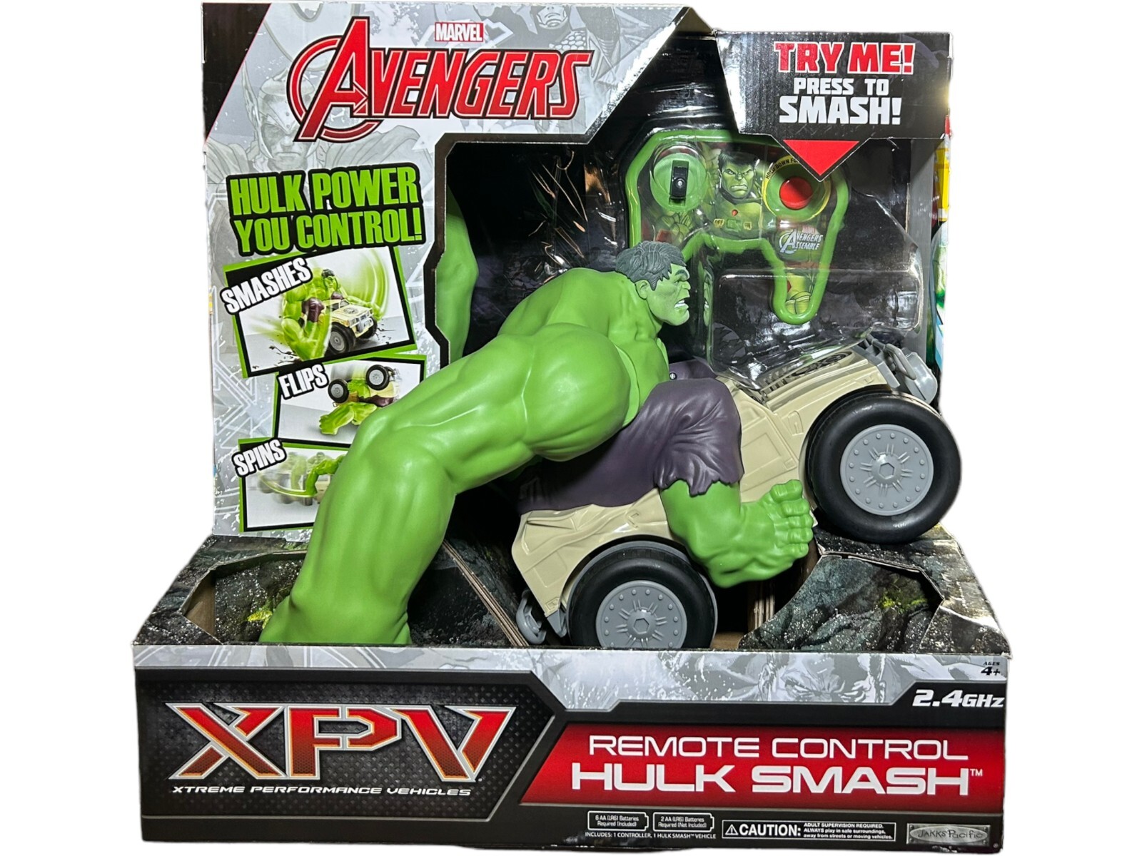 New 2015 Marvel Avengers XPV Remote Control RC Hulk Smash Toy Truck Vehicle
