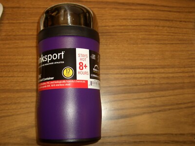 ThinkSport Insulated Food Container  GO4th 17 oz Purple 