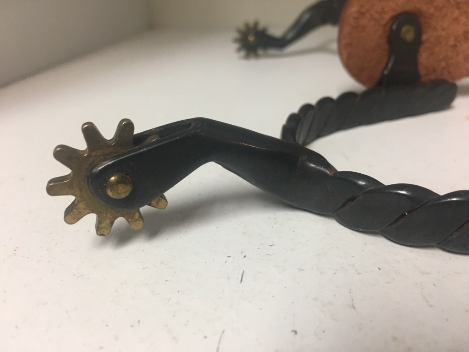 Vintage Colorado Children’s Spurs Leather Straps Western Riding Cowboy L@@K!!!