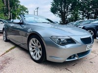 2008 BMW 6 Series 630i Sport 2dr Auto CONVERTIBLE Petrol Automatic