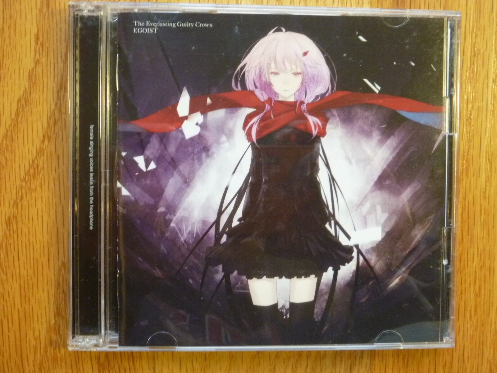 Egoist the Everlasting Guilty Crown CD 7T + DVD 4T R2 OBI Aniplex SVWC-7832-3 Egoist the Everlasting Guilty Crown CD 7T + DVD 4T R2 OBI Aniplex SVWC-7832-3