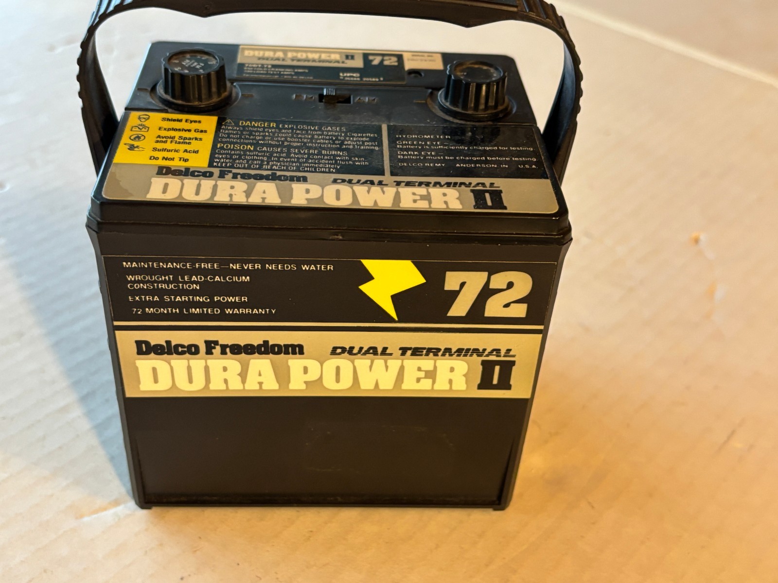 激レア‼️ACDelco Freedom Battery時計‼️ Delco Battery Cooler Vintage | eBay