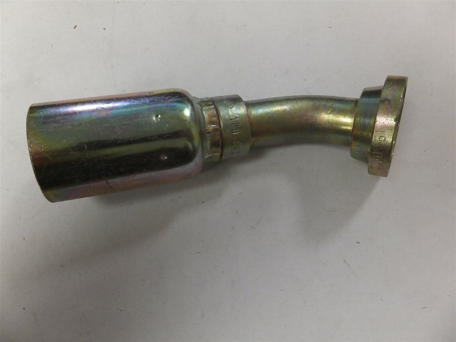 ZW12UG42 NEW OEM INTERNATIONAL CRIMP HOSE END 45 DEG. ELBOW ZW12UG42 NEW OEM INTERNATIONAL CRIMP HOSE END 45 DEG. ELBOW