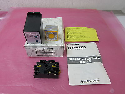 Oriental Motor Speed Control Pack SS32E-SSSD, PAVR-20KY, Omron 11PFA 401327