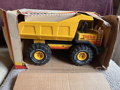 1986 Brand New Vintage Tonka Dump Truck Still In Original Box Never Used!!