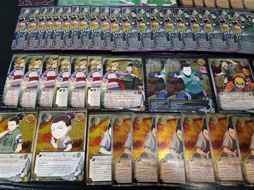 Naruto Cards - Shikamaru Nara - Super Rare Promo Foil Rare Lot