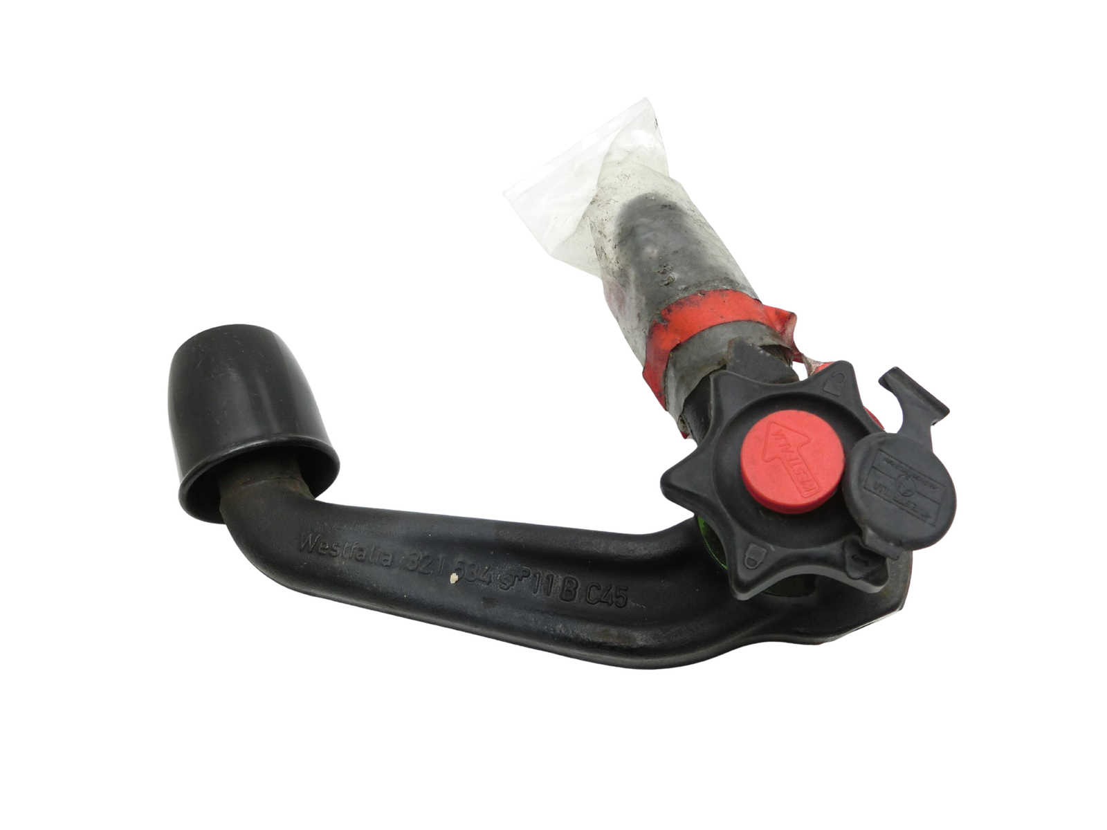 Removable Ball Head for Trailer coupling AHK lockable S=90KG VW Golf 6 VI 5K 08-12 - Bild 1