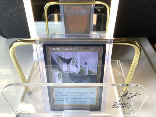 MTG　トレイリアのアカデミー/Tolarian Academy MtG Urza's Saga Tolarian Academy (Lightly Played) - Walmart.com