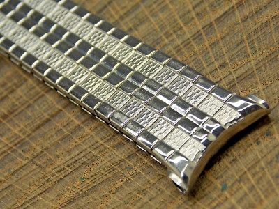 Speidel ''Meteor'' Vintage NOS Unused 19mm Expansion Stainless Steel Watch Band