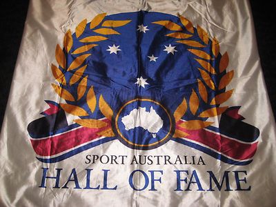 Sport Australia Hall of Fame 90's Flag/Banner 190cm x 88cm - VERY RARE!!