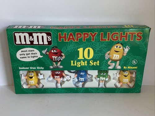 m&m's ライト M&M's Happy Lights 10 Light Set NIB Sealed | eBay