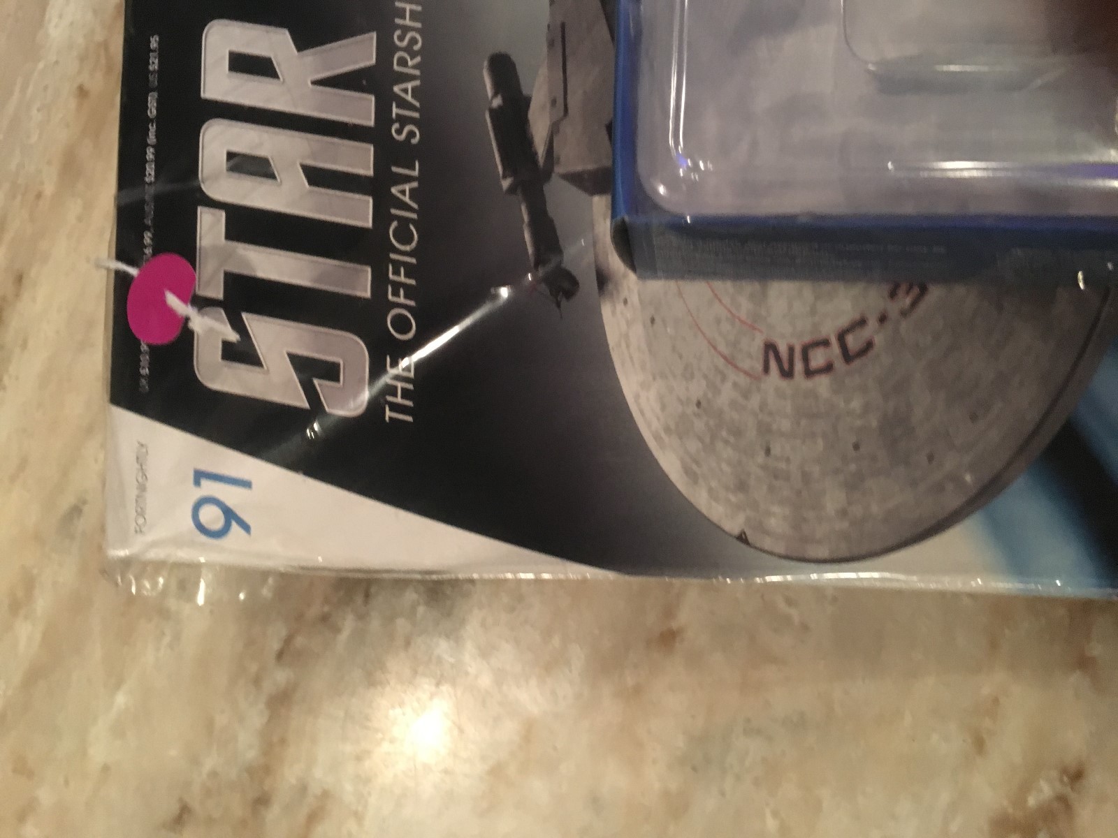 Star Trek USS Saratoga  NCC-31911 Model with Magazine #91 by Eaglemoss NIB