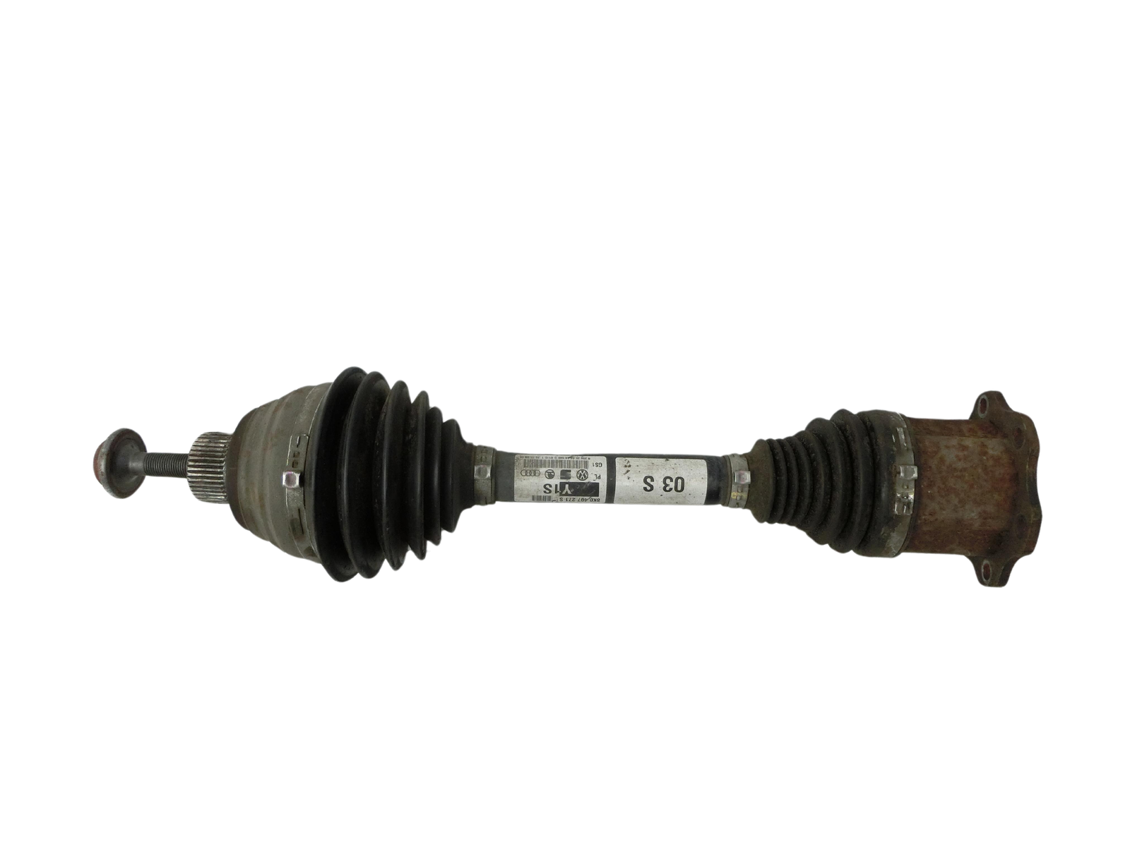 Árbol de impulsión transmisión izquierda delante para Autom Audi A5 8T 07-12 - Bild 1