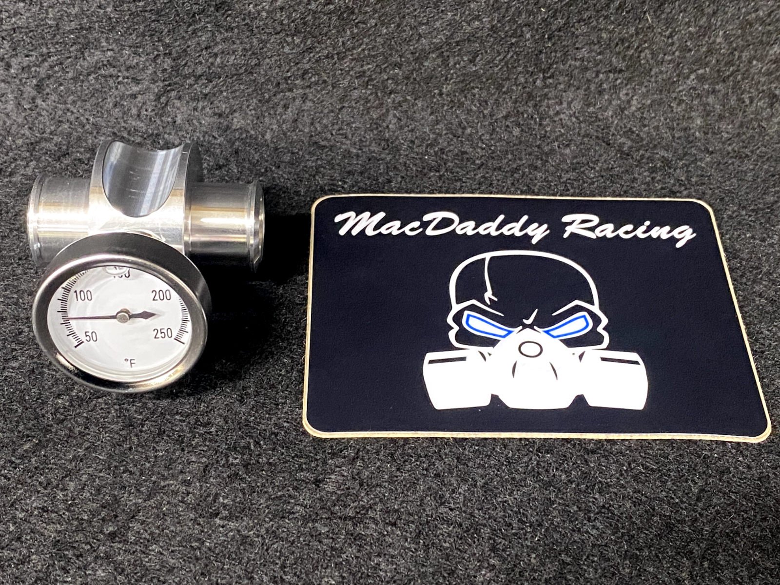 MacDaddy Racing Suzuki LTR450 Compact Coolant Temperature Gauge