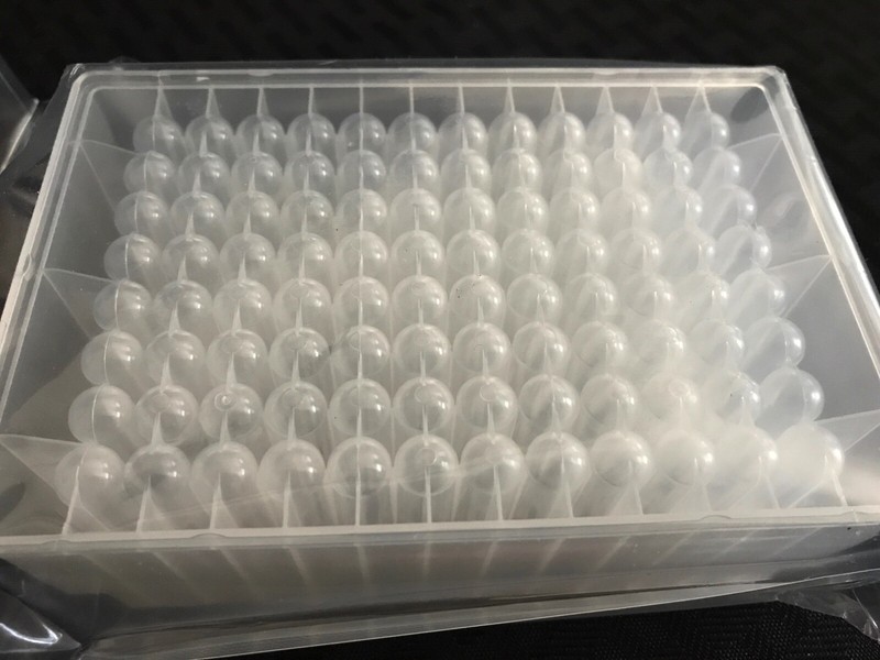 (24 Pc) THERMO 96 Deep Well PP Storage Block Plates Round Well Round-Bottom