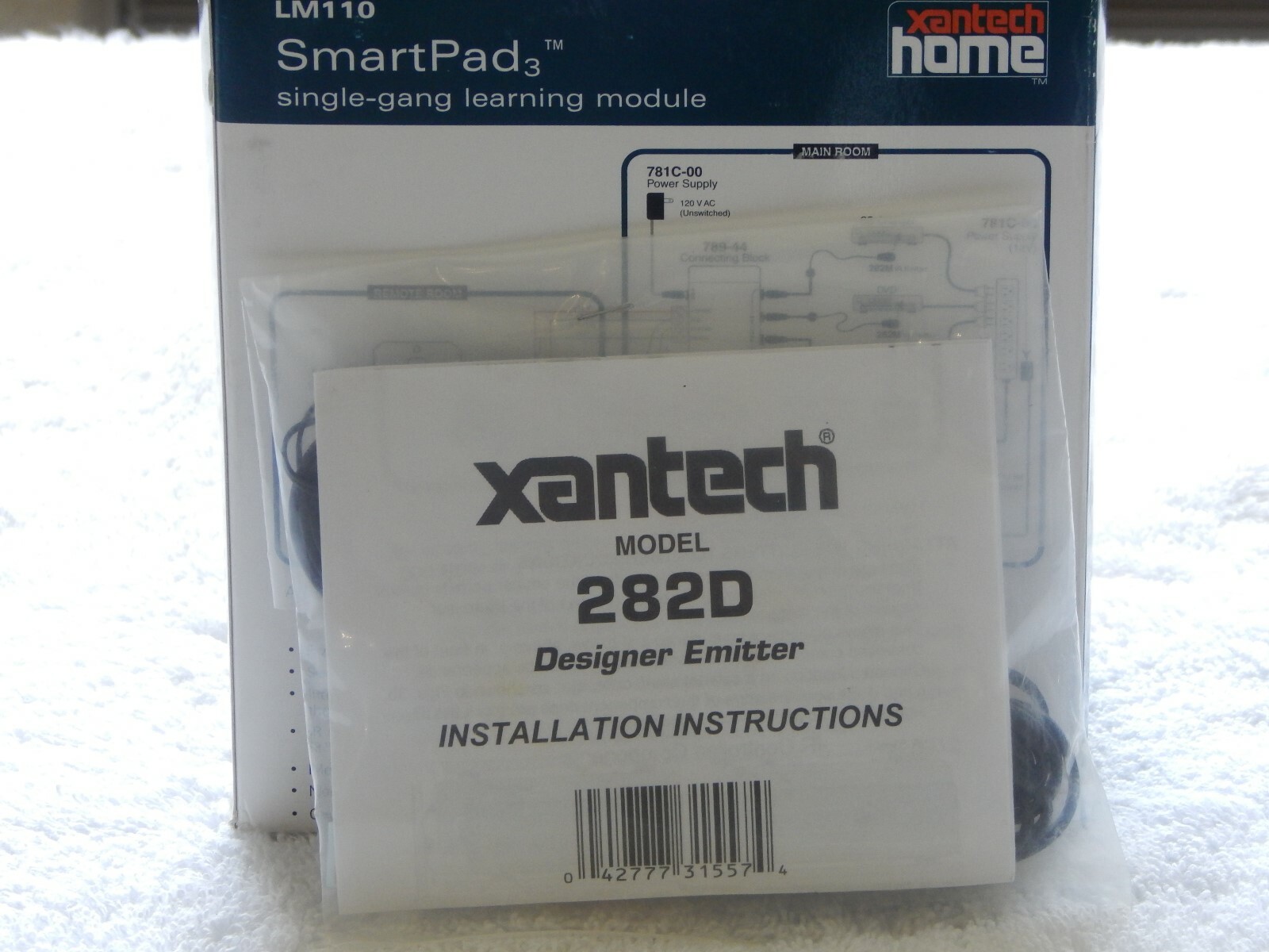 Xantech Dragon Drop IR Programming System, Keypads and Connecting Blocks NIB