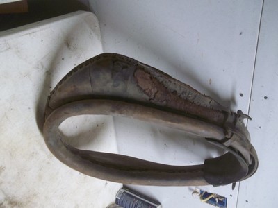 Old Leather Horse Collar Lot C