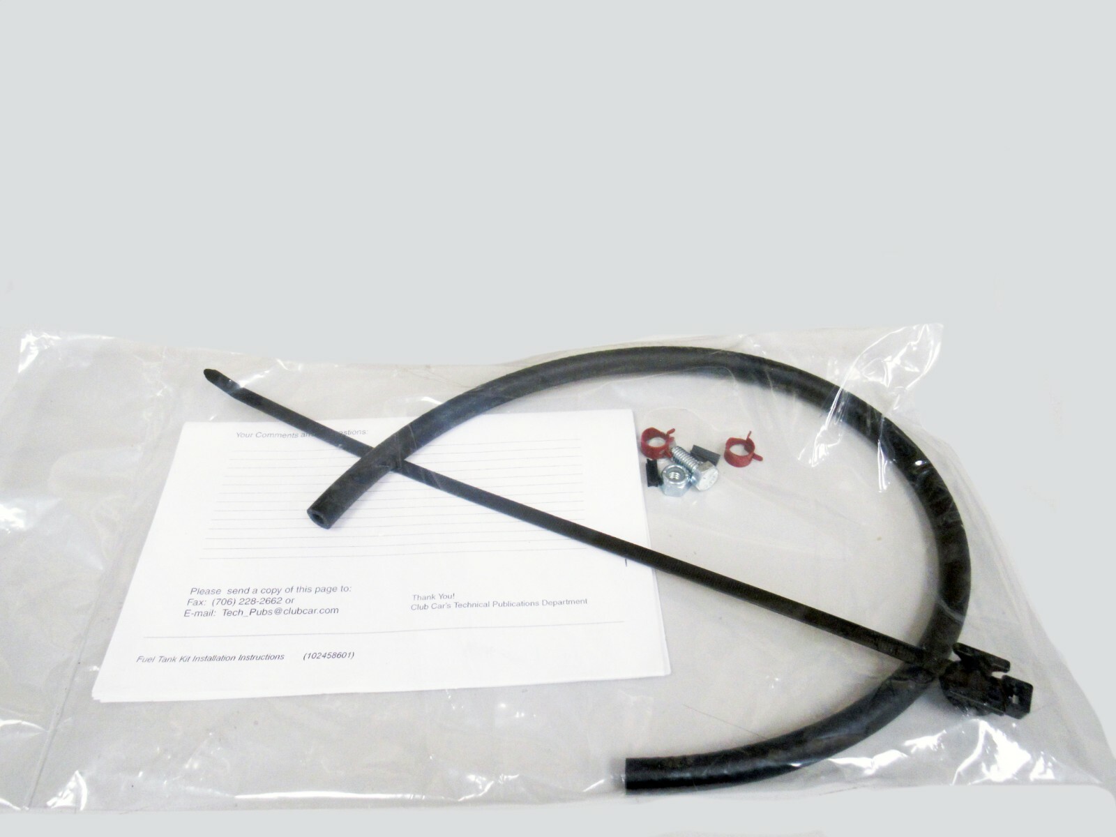 GENUINE OEM Club Car DS 1992 & Up Gas / Fuel Tank WITH Sending Unit