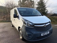 2016 Vauxhall Vivaro 2700 1.6CDTI 90PS H1 Van No Vat PANEL VAN Diesel Manual
