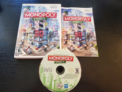 Monopoly Streets (Nintendo Wii, 2010) COMPLETE disk/case/manual GCM CIB