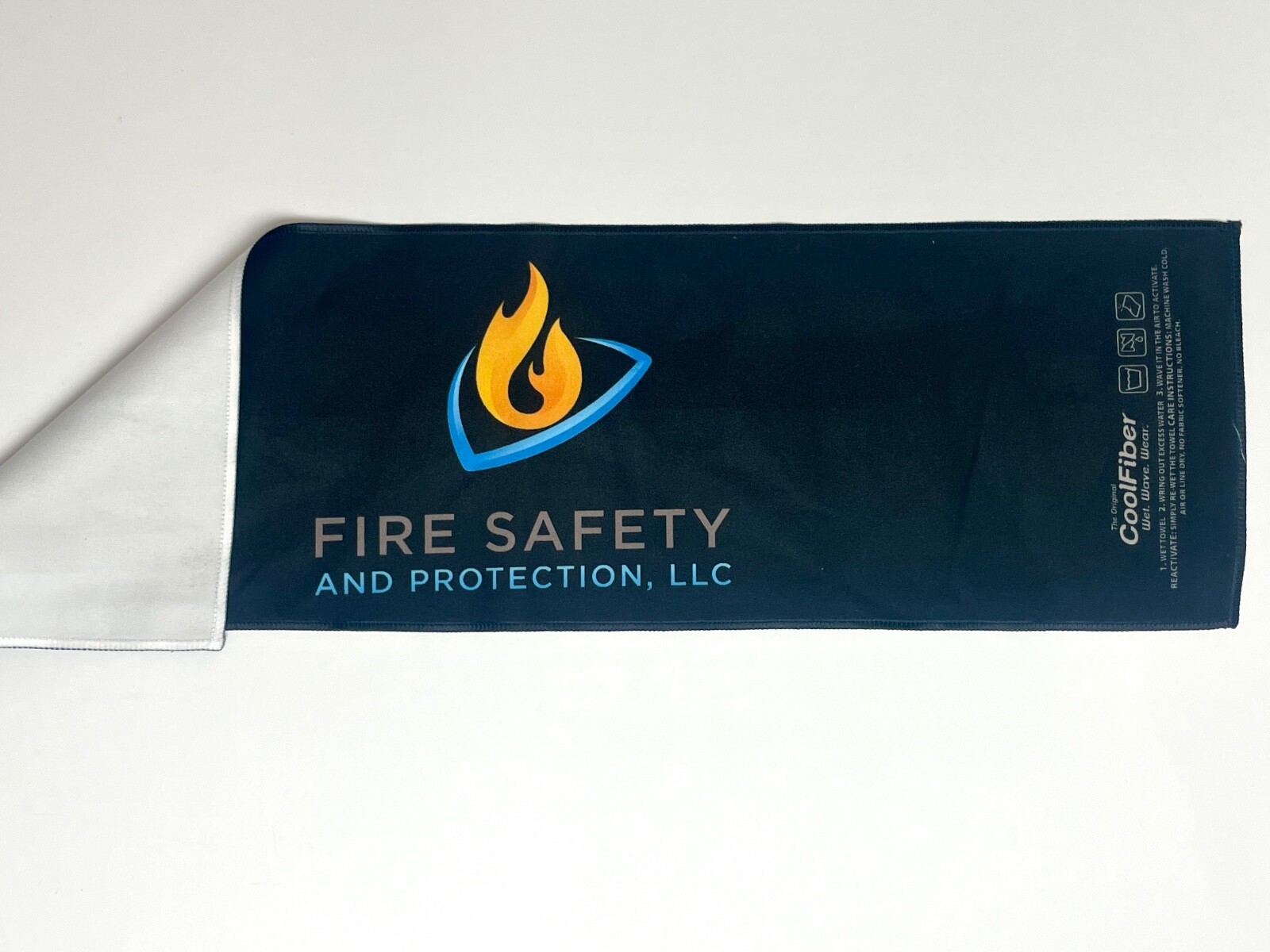 Cool Fiber Towel Soft Breathable Microfiber Air Activated Cooling Gym Work Play