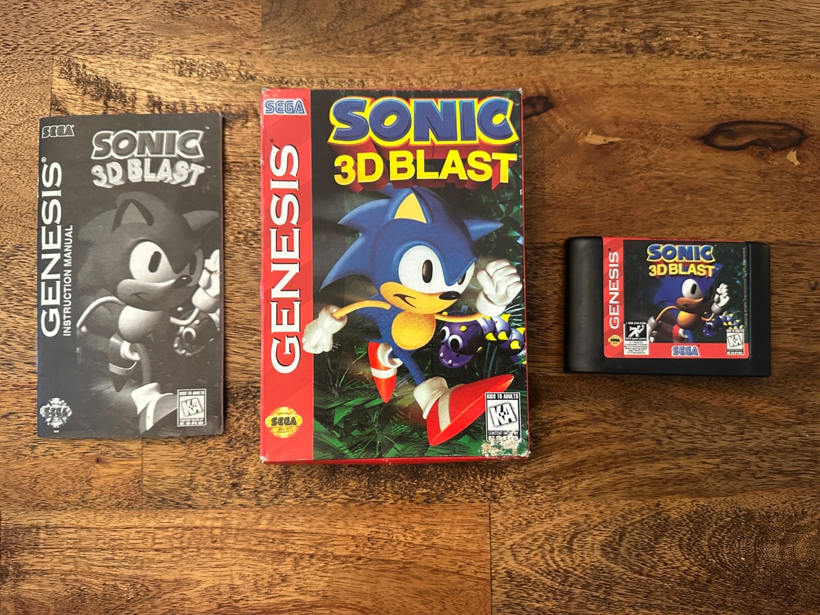 SS★SONIC 3D BLAST 海外版★箱付・説明書付・ソフト付 Amazon | SONIC 3D BLAST 海外SS用 | セガサターン