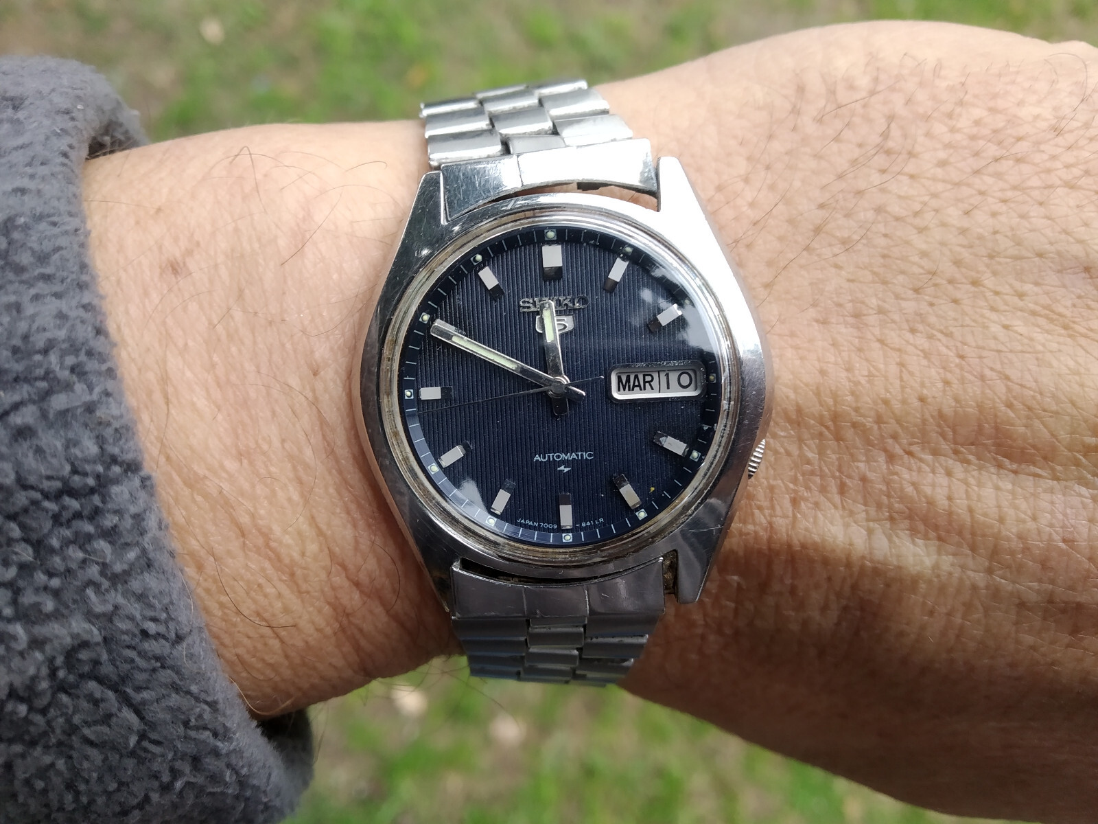 SEIKO 5 AUTOMATIC 7009 8040 BRACELET ALL ORIGINAL SERVICED